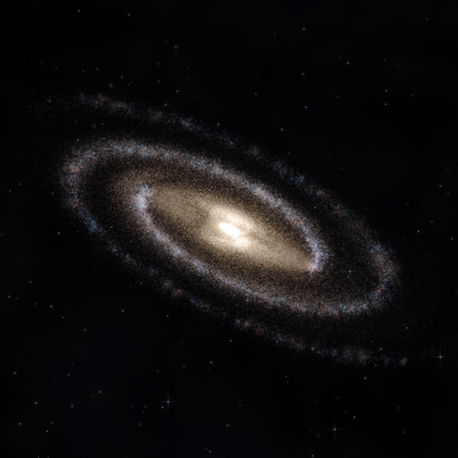 Rendering of PGC 43798 from its measured parameters