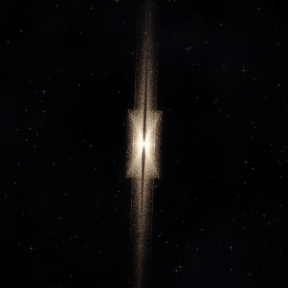 Rendering of PGC 44600 from its measured parameters