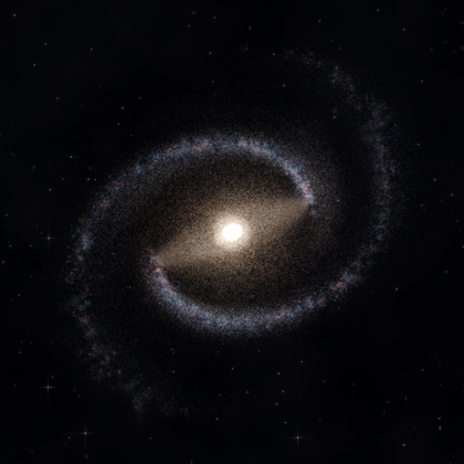 Rendering of PGC 45165 from its measured parameters