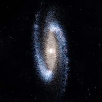 Rendering of PGC 45246 from its measured parameters
