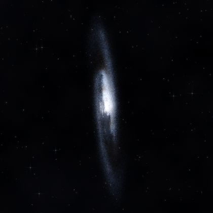 Rendering of PGC 48767 from its measured parameters