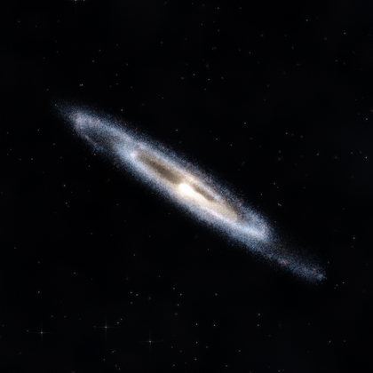 Rendering of PGC 48815 from its measured parameters