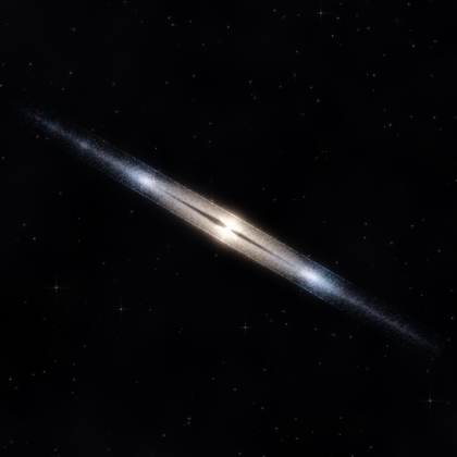 Rendering of PGC 48816 from its measured parameters