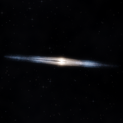 Rendering of PGC 49411 from its measured parameters