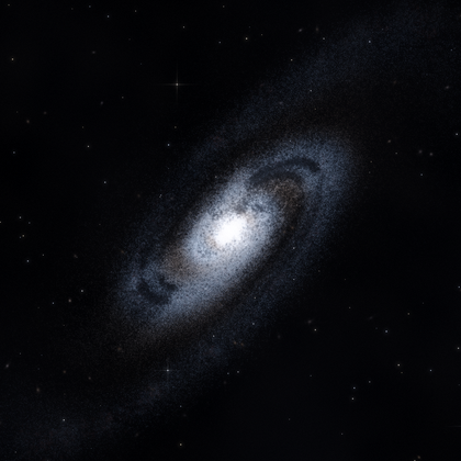 Rendering of PGC 49555 from its measured parameters