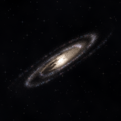 Rendering of PGC 49563 from its measured parameters