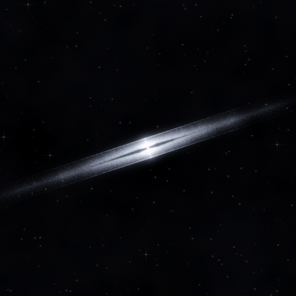 Rendering of PGC 49676 from its measured parameters
