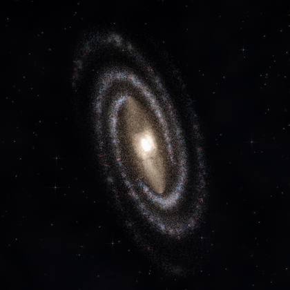 Rendering of PGC 50031 from its measured parameters