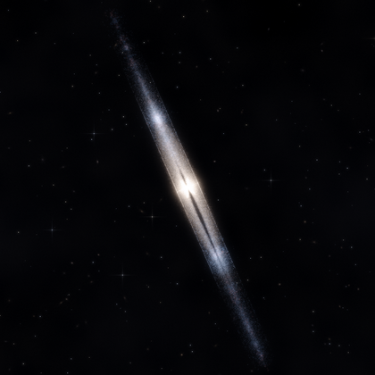 Rendering of PGC 50942 from its measured parameters