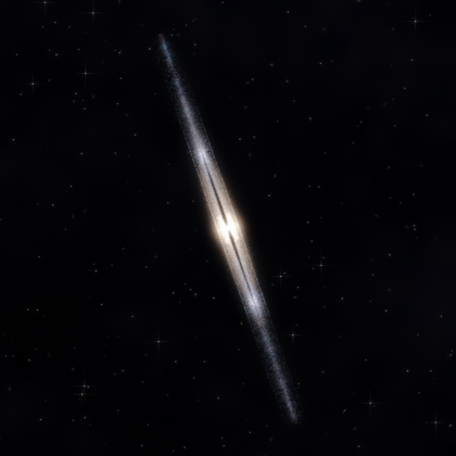 Rendering of PGC 51223 from its measured parameters