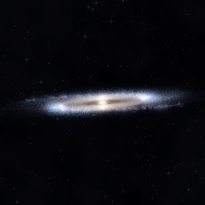 Rendering of PGC 55435 from its measured parameters