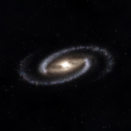 Rendering of PGC 55725 from its measured parameters