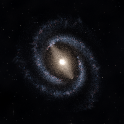 Rendering of PGC 5849 from its measured parameters