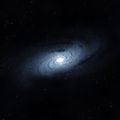 Rendering of PGC 58827 from its measured parameters