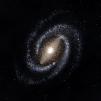 Rendering of PGC 61155 from its measured parameters