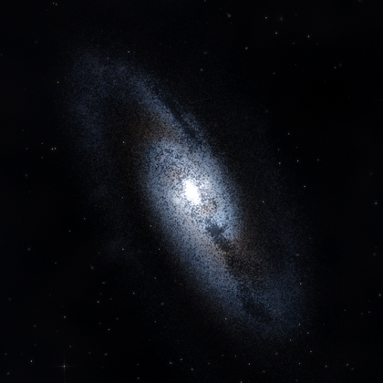 Rendering of PGC 61220 from its measured parameters