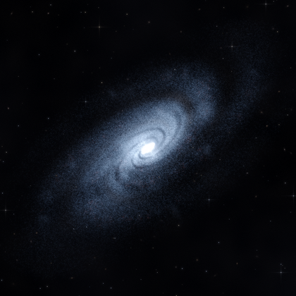 Rendering of PGC 61742 from its measured parameters
