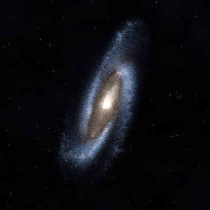 Rendering of PGC 6595 from its measured parameters