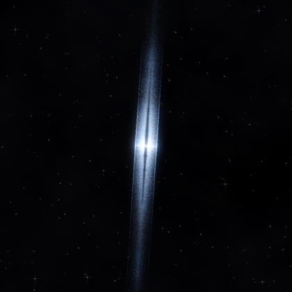 Rendering of PGC 65960 from its measured parameters