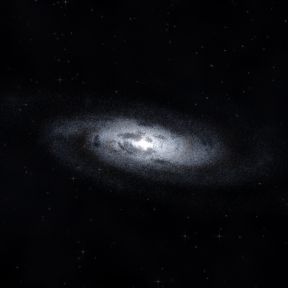 Rendering of PGC 69327 from its measured parameters