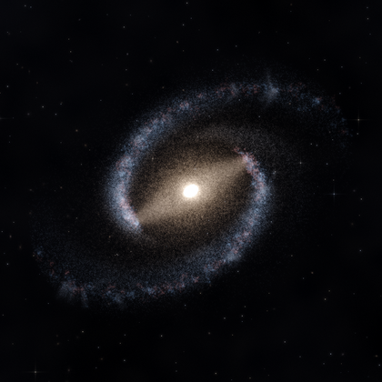 Rendering of PGC 70419 from its measured parameters