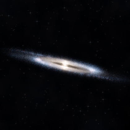 Rendering of PGC 71220 from its measured parameters