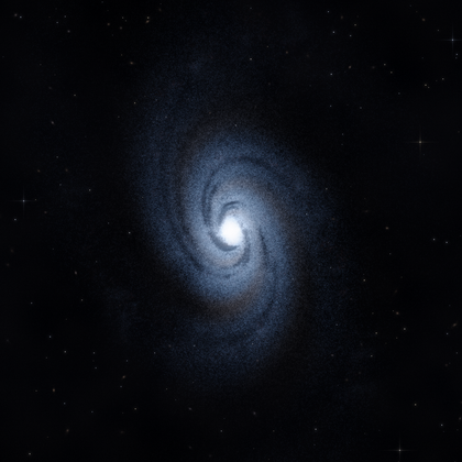 Rendering of PGC 8974 from its measured parameters