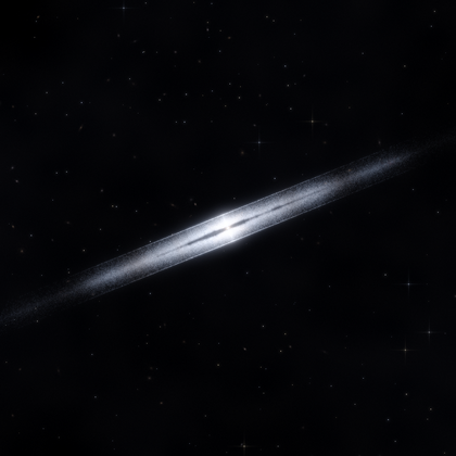 Rendering of PGC 9031 from its measured parameters