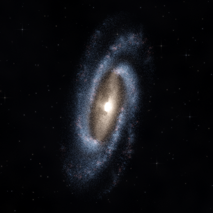 Rendering of PGC 9057 from its measured parameters