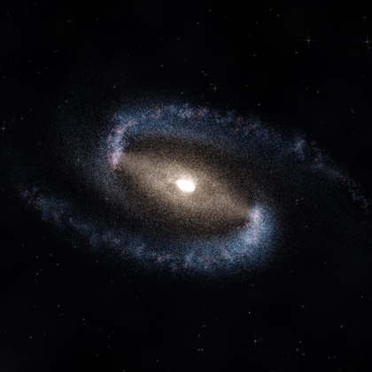 Rendering of PGC 9236 from its measured parameters