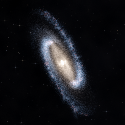 Rendering of PGC 9843 from its measured parameters