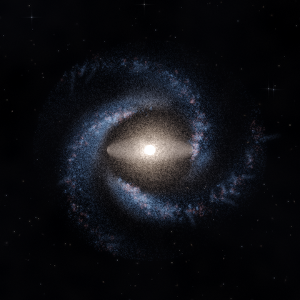Rendering of PGC 9899 from its measured parameters